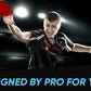 Ping Pong Paddles Set of 4 with 8 Balls in a Stylish Hard Case - BONUS: Paddle Protector