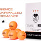 Table Tennis Balls - Premium 40+ Ping Pong Balls - Highest Grade Balls - Pack of 12 - ITTF Regulation Size & Weight