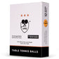 Table Tennis Balls - Premium 40+ Ping Pong Balls - Highest Grade Balls - Pack of 12 - ITTF Regulation Size & Weight